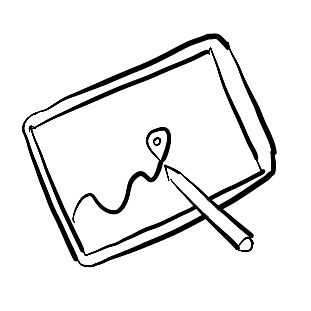 dessin de la fresque